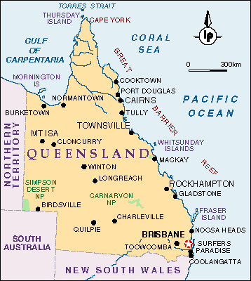 Qld Map